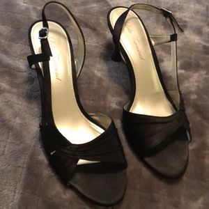Lulu Townsend Black Mindy Heels